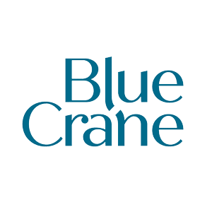 BlueCrane favIcon in Blue