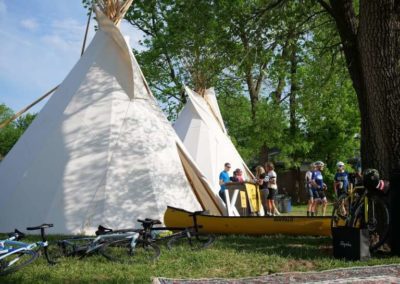 Cycling Teepees