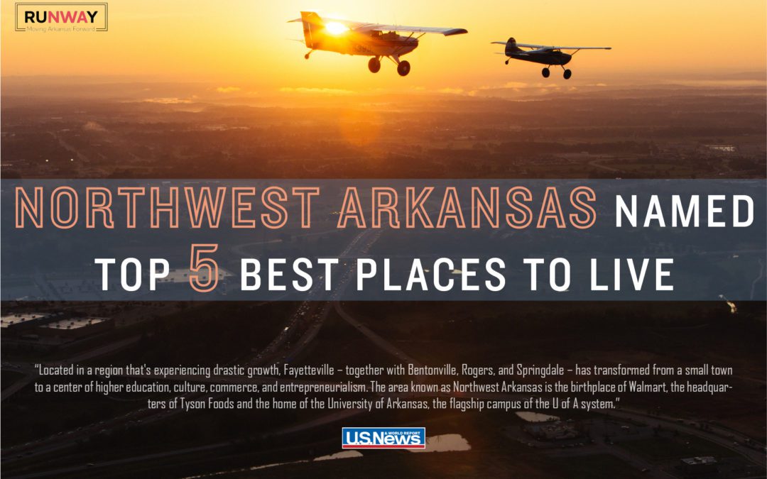 NW Arkansas Ranked 4th Best Place to Live, Ahead of Austin