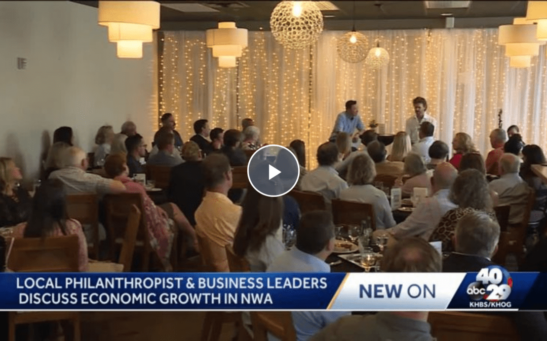 Local philanthropist and business leaders discuss economic growth in NWA