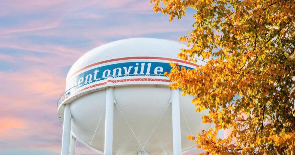 city of Bentonville x