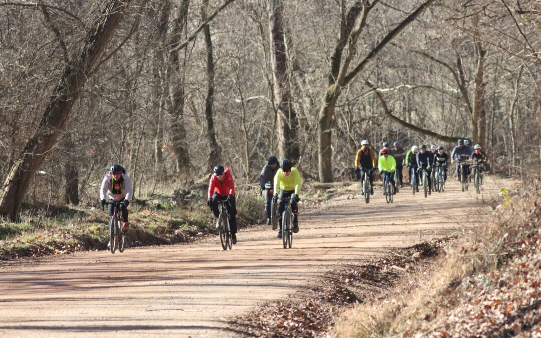 Pea Ridge Ramble Brings 300 Gravel Cyclists Together