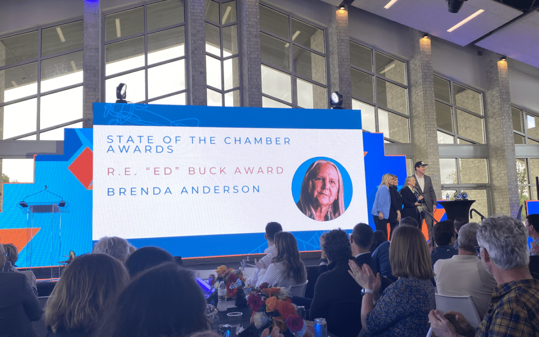 Brenda Anderson this year’s R.E. “Ed” Buck Award recipient